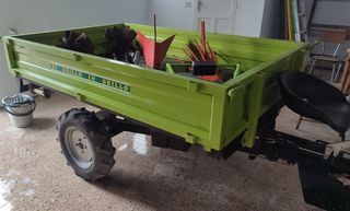 Motocultor Grillo 15000R con remolque