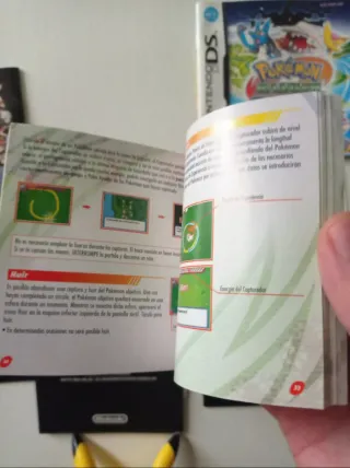 Manuales Pokémon Ranger, sombras, Perla originales