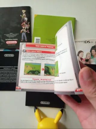 Manuales Pokémon Ranger, sombras, Perla originales
