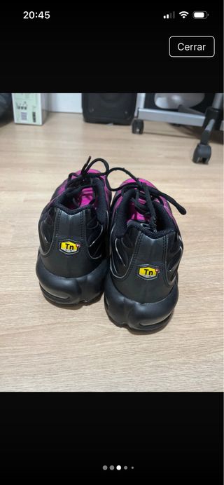 Nike Air Max TN Hombre Negro/Rosa