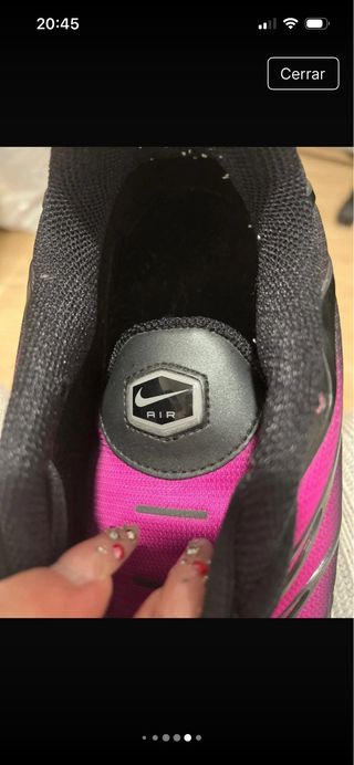 Nike Air Max TN Hombre Negro/Rosa