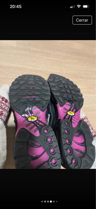 Nike Air Max TN Hombre Negro/Rosa