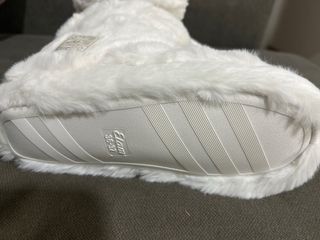 Pantuflas Etam blancas talla 36/37