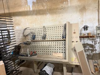 Prensa vertical hidráulica