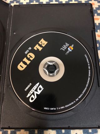 DVD El Cid Cine Histórico Charlton Heston