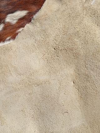 Alfombra piel de vaca auténtica