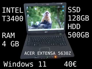 Portátil Acer Extensa 5630Z y otros dispositivos
