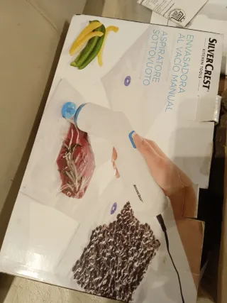 Envasadora al vacío Silvercrest manual