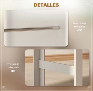 Mesa de bar con almacenamiento