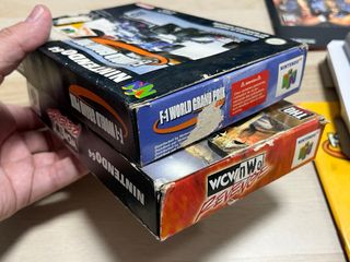 Nintendo 64 WCW/nWo Revenge y F1 World Grand Prix