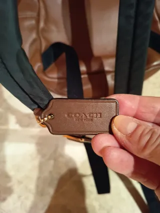 Mochila Coach Monogram Marrón