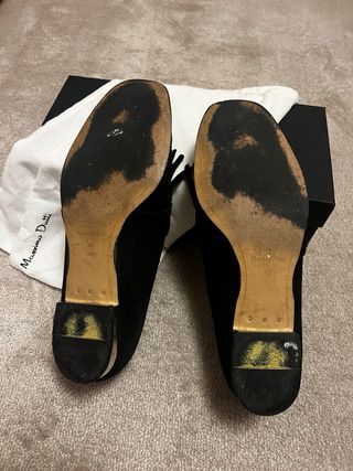 Mocasines Massimo Dutti ante negro