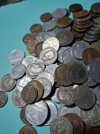 Lote de Monedas Antiguas italianas Variadas