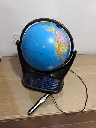 Globo Terráqueo Interactivo Educativo