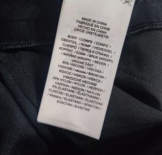 Lauren Ralph Lauren/ Pantalón zanahoria de punto M