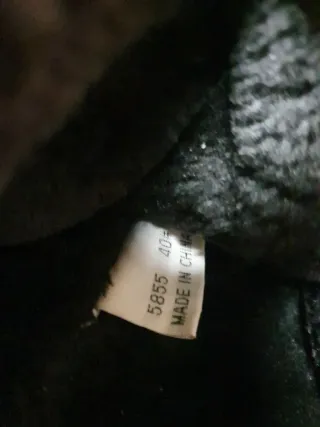 Botas imitación UGG negras