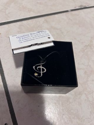 Collana ciondolo chiave di violino Gogo Gioielli