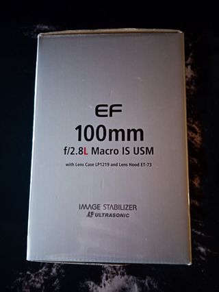 Obiettivo Canon EF 100mm f2.8 L IS USM Macro