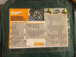 Vendo funda textil para el hielo y nieve.