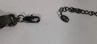 Collar Zara piedras rojas y negras