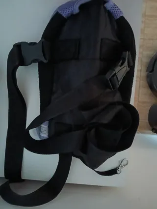 Mochila transportín perro/gato púrpura