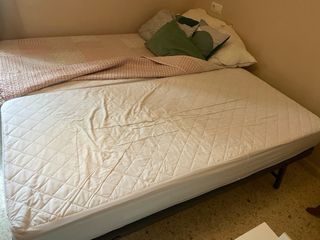 2 Camas 90x190 tipo canguro con colchones