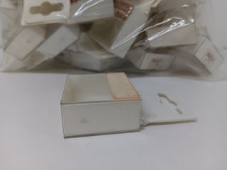50 Cajas Blíster Plástico Rígido 45x40x20 mm
