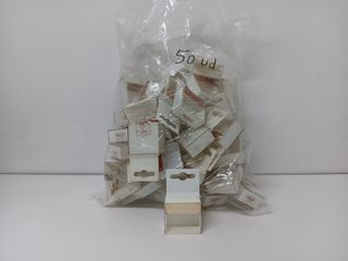 50 Cajas Blíster Plástico Rígido 45x40x20 mm
