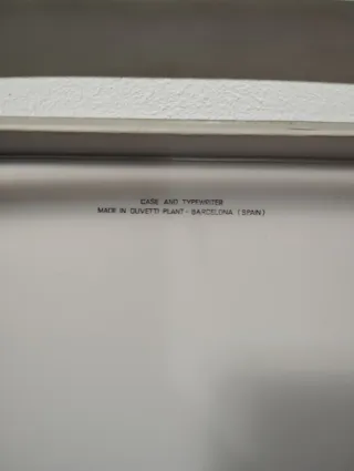 Máquina Olivetti DORA