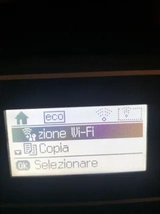 Stampante Epson Work Force Wifi Scenerizza  Fax