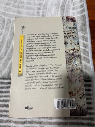 Libro Ezekiel nora ezean de Jasone Osoro