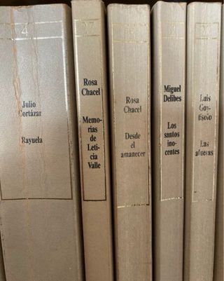 21 libros de literatura española y latinoamericana