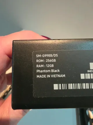 Samsung S21 Ultra 5G Negro