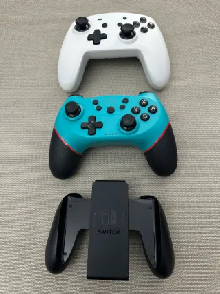 Nintendo Switch OLED + Accessori + Giochi_NUOVO