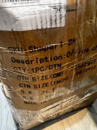 Silla de Oficina Ergonómica HOLLUDLE Negra