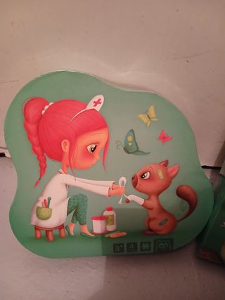 Dos puzzles de piezas grandes