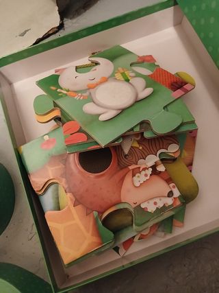 Dos puzzles de piezas grandes