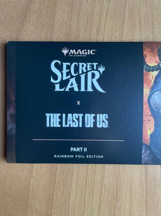 Magic Secret Lair TLOU Part II - Foil - New Sealed