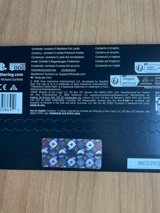 Magic Secret Lair TLOU Part II - Foil - New Sealed