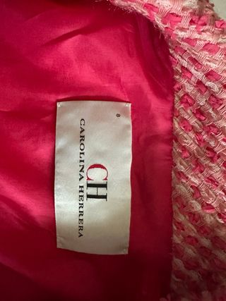 Chaqueta Carolina Herrera Mujer Rosa