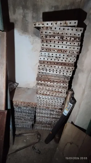 Planchas de encofrar columnas metálicas