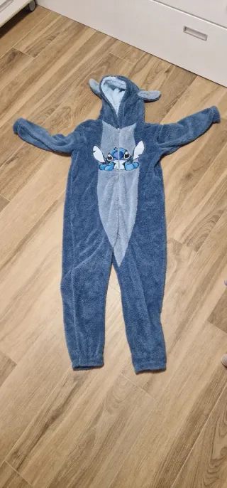 Pijama Entero Azul Stitch