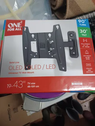 Suporte TV ONE FOR ALL 19-43 OLED/LED