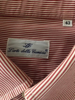 Camicia uomo L'Arte della Camicia Taglia 43