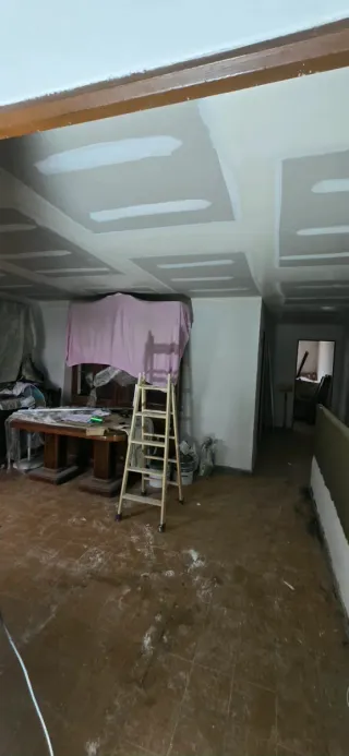 Pladur y encintado para techos