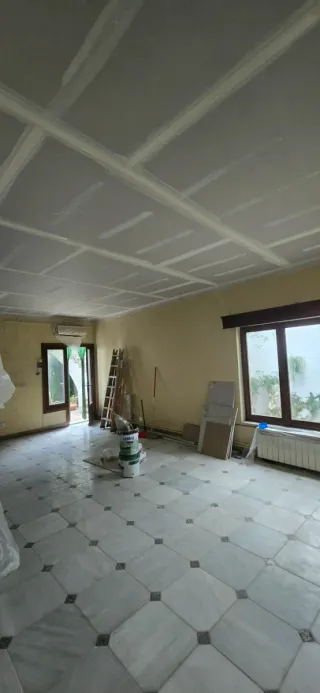 Pladur y encintado para techos