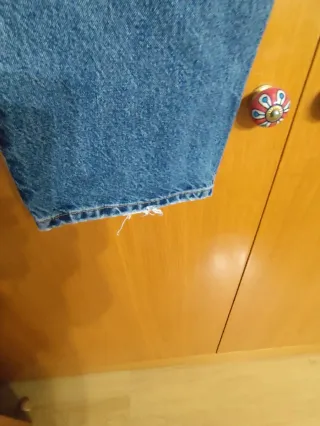 Vaqueros rectos Zara azules