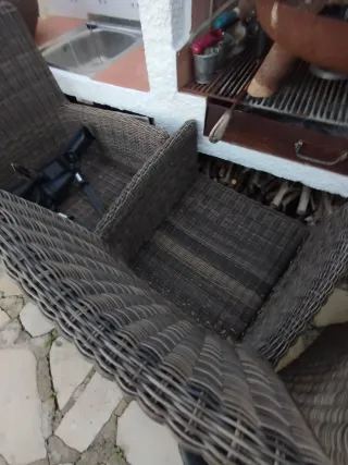 Mesa 1.60x1m y 8 Sillas