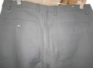 Pantalón de vestir negro hombre
