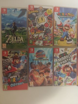Juegos Nintendo switch